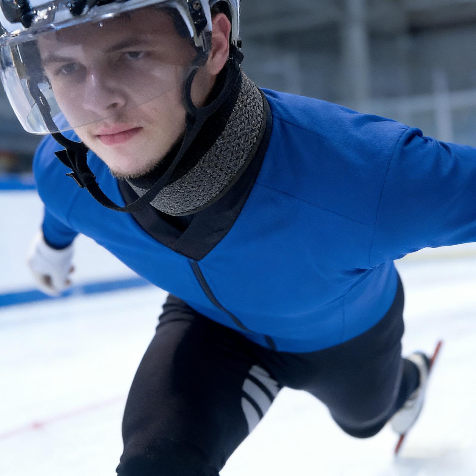 Allsports Equipment - 1 Stück Hockey-Nackenschutz für alle Altersgruppen,