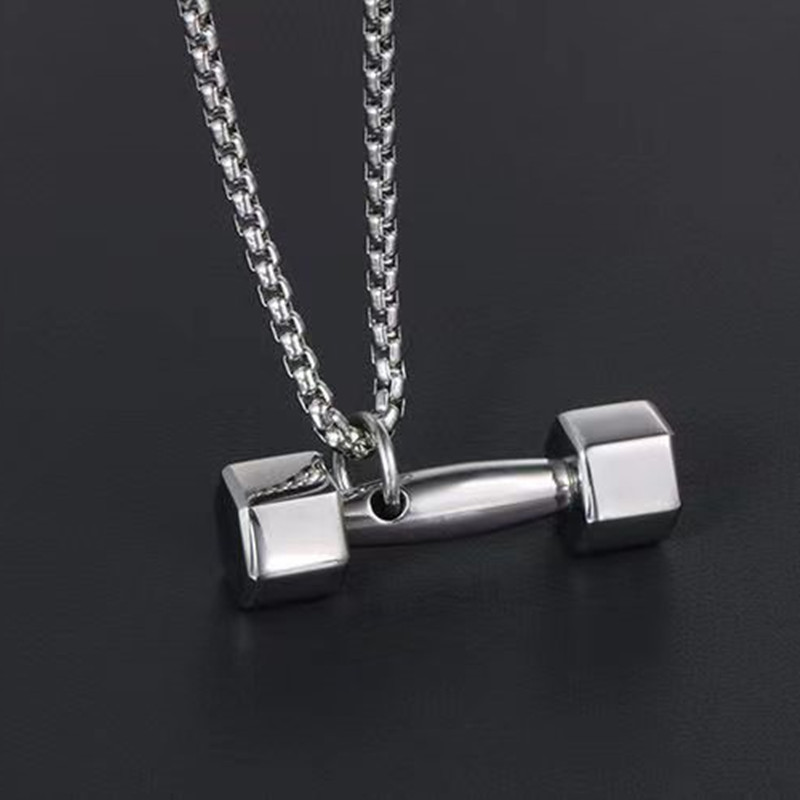 Allsports Equipment - Hohe Qualität Edelstahl Barbell Hantel Anhänger
