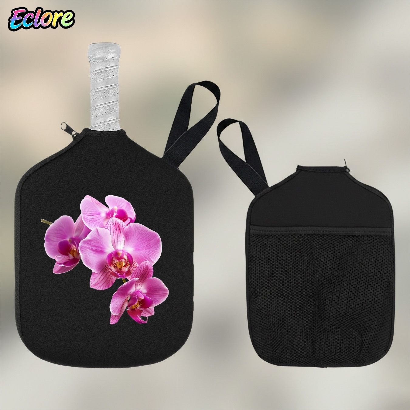 Pickleball Paddle - Pink Orchid Pickleball-Schlägertasche – Aufbewahrungstasche für