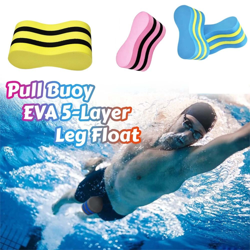 Pull Buoy Swimming - Schwimmende Zugboje aus EVA-Schaumstoff, Auftriebshilfe, Beinflügel,