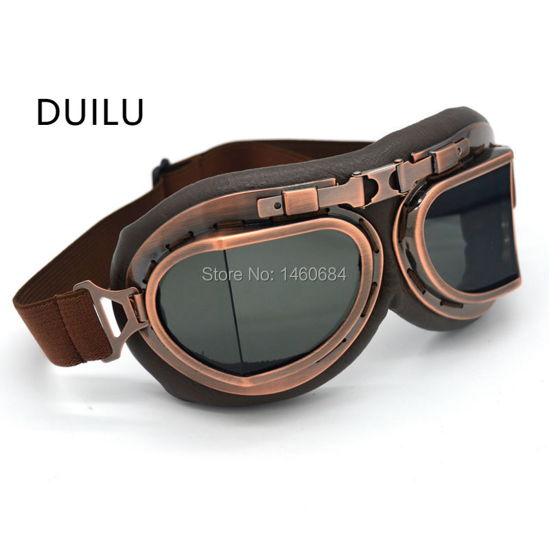 Sports Equipment In Flight - Retro Motorrad Pilot Brille Retro Flug