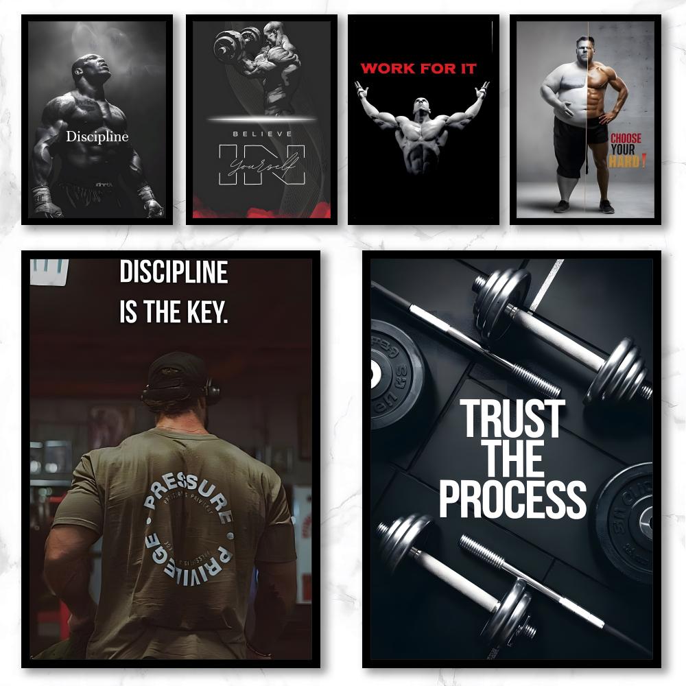 Sports Equipment Poster - Kunst-Poster zur Fitness-Motivation, zeitgenössische Graffiti-Kunstposter, schicke