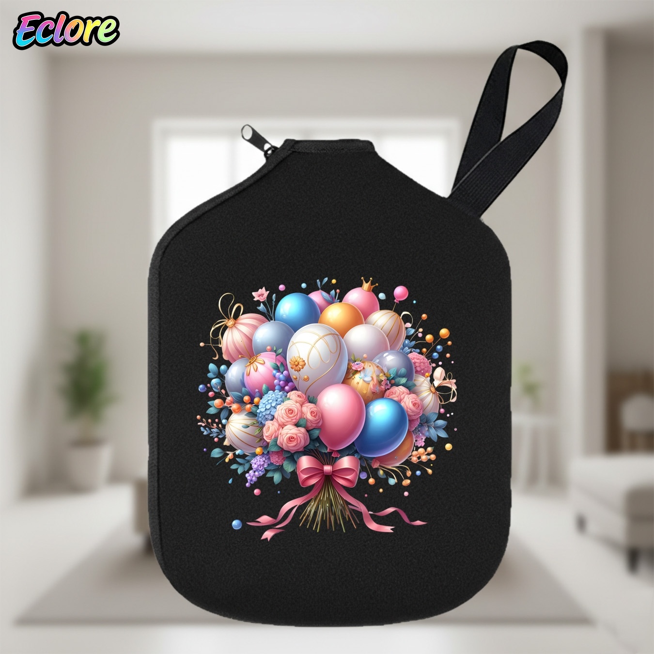 Bunte Blumen-Ballon-Bouquet-Pi – Pickleball Paddle Bewertung und Preis