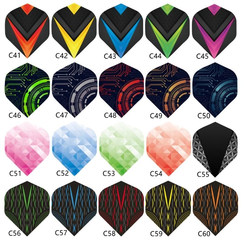 30pcs/Pack Feder Heckflügel Fl – Sports Equipment In Flight Bewertung und Preis