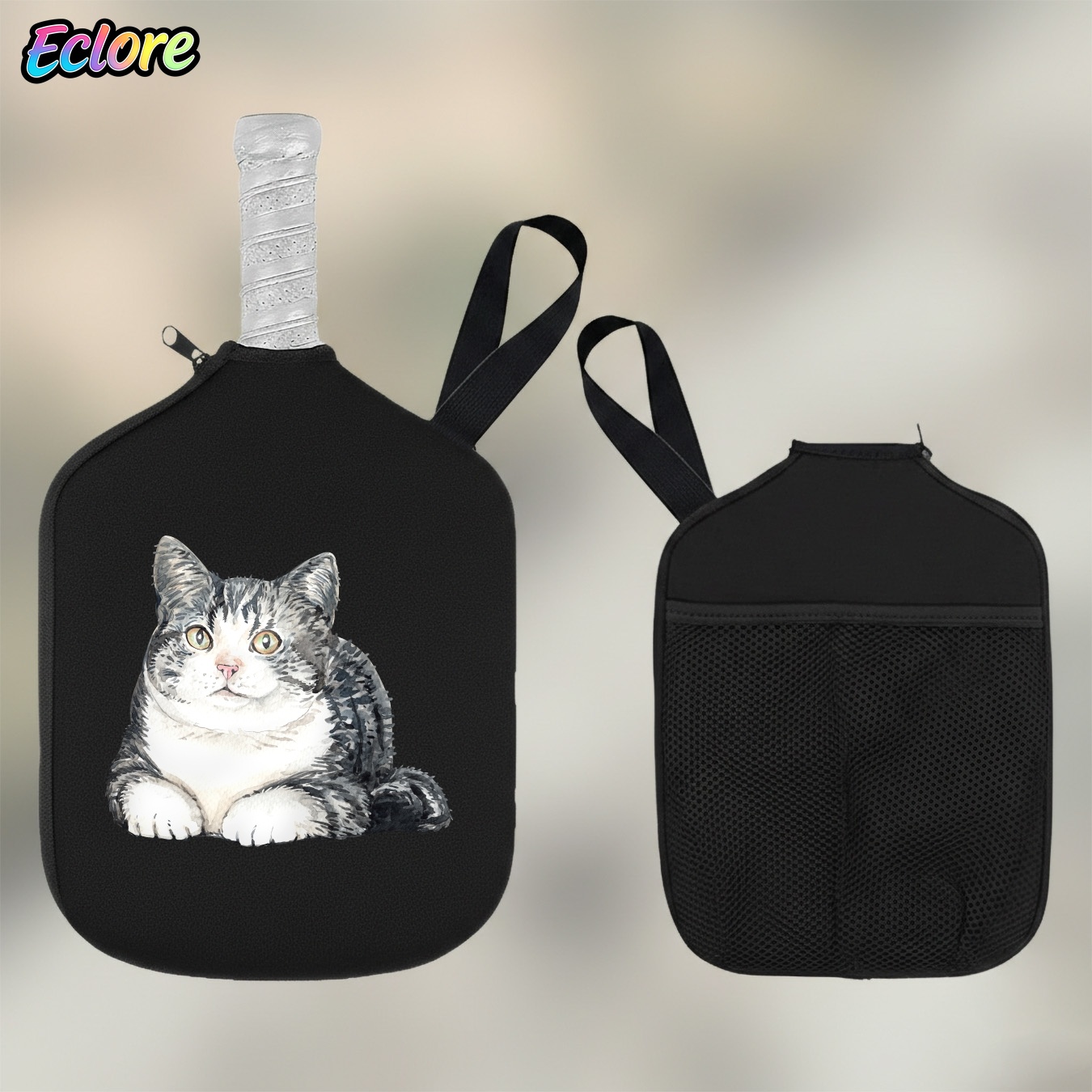 Niedliche Aquarell-Katzen-Pick – Pickleball Paddle Bewertung und Preis