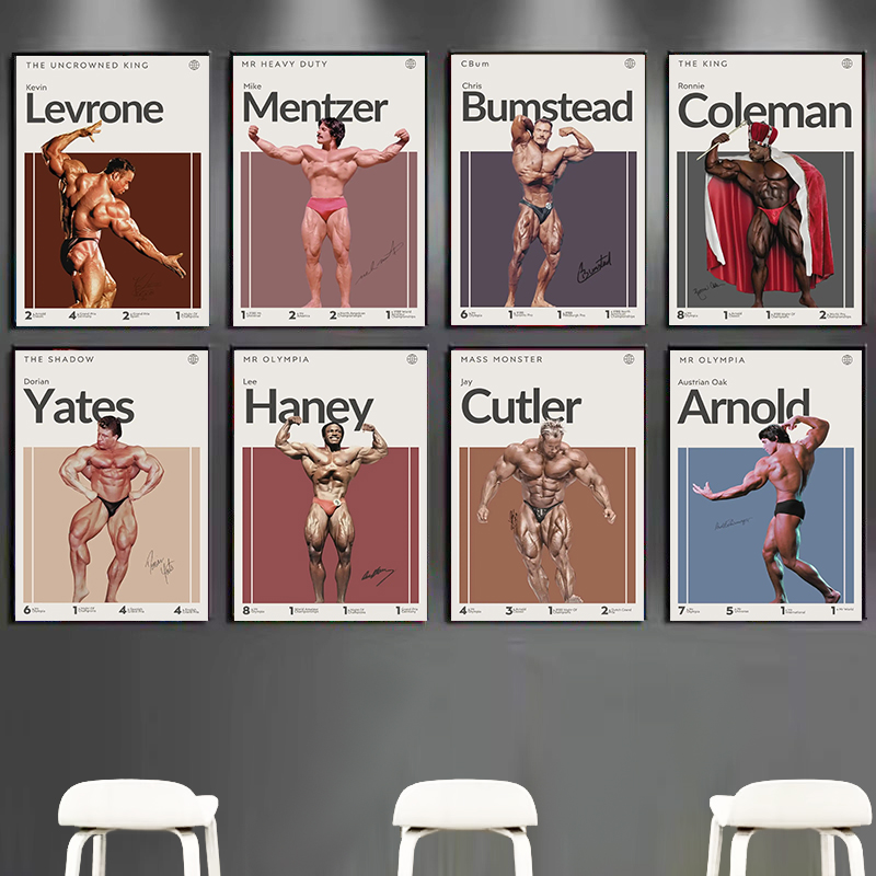 Motivation Bodybuilder Poster  – Sports Equipment Poster Bewertung und Preis