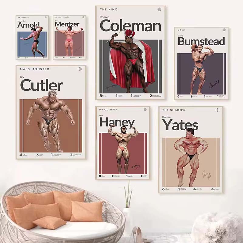 Motivation Bodybuilder Poster  – Sports Equipment Poster Bewertung und Preis