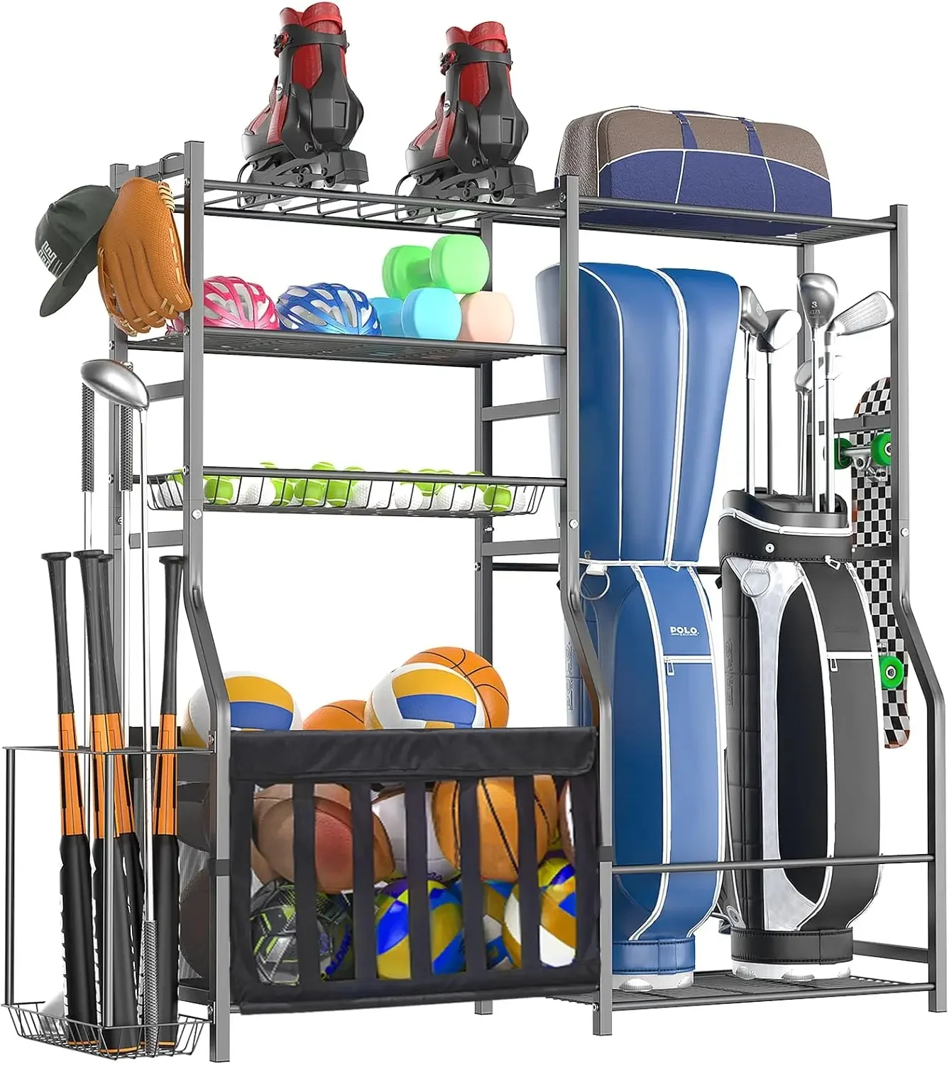 Robuster Garagen-Sportgeräte-O – Allsports Equipment Bewertung und Preis