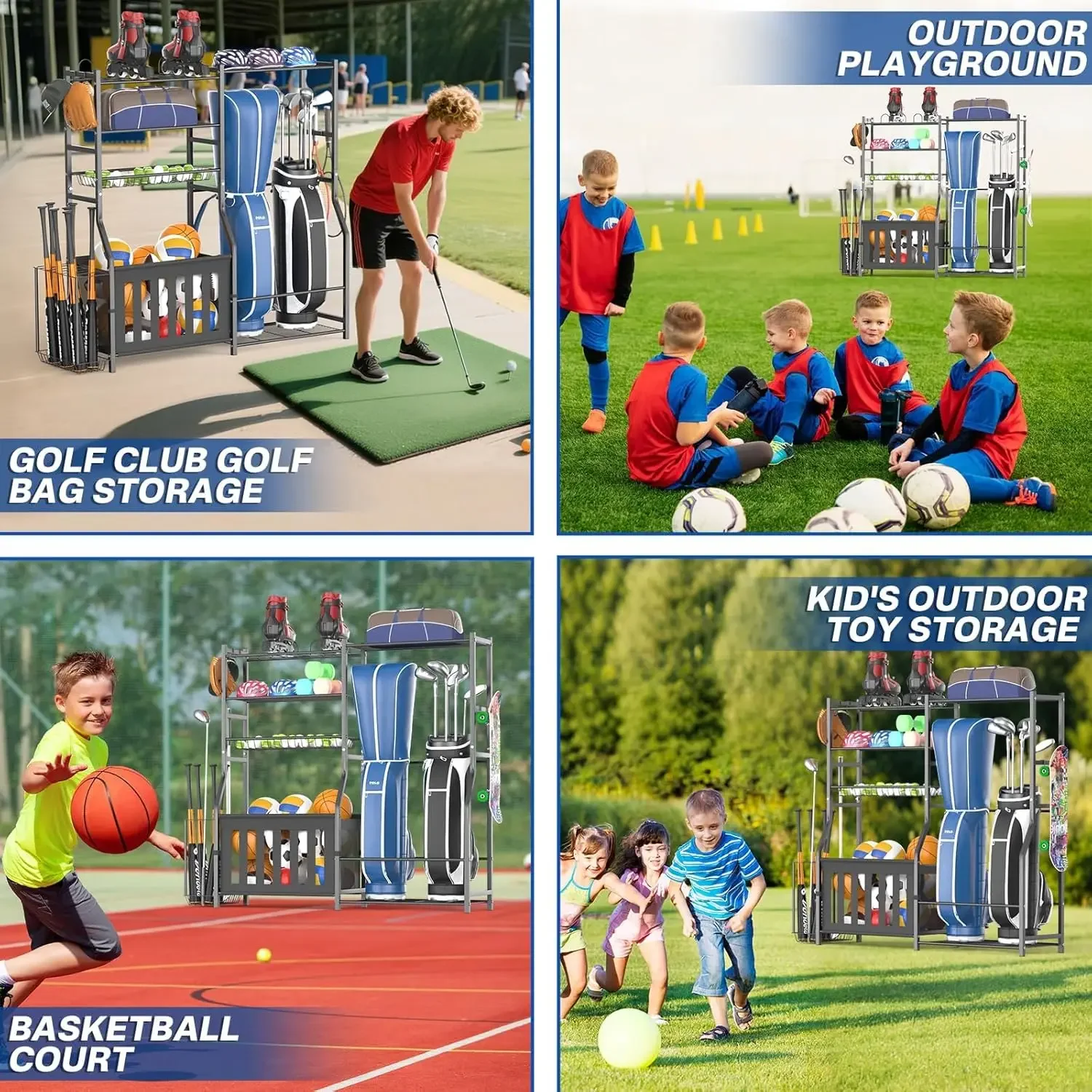 Robuster Garagen-Sportgeräte-O – Allsports Equipment Bewertung und Preis