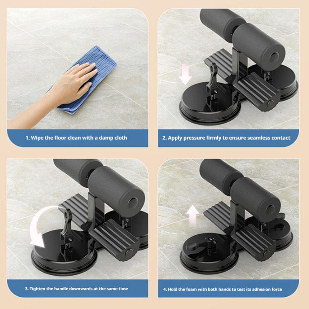 Doppel-Saugnapf Sit-Up-Hilfege – Sports Equipment Wholesale Bewertung und Preis