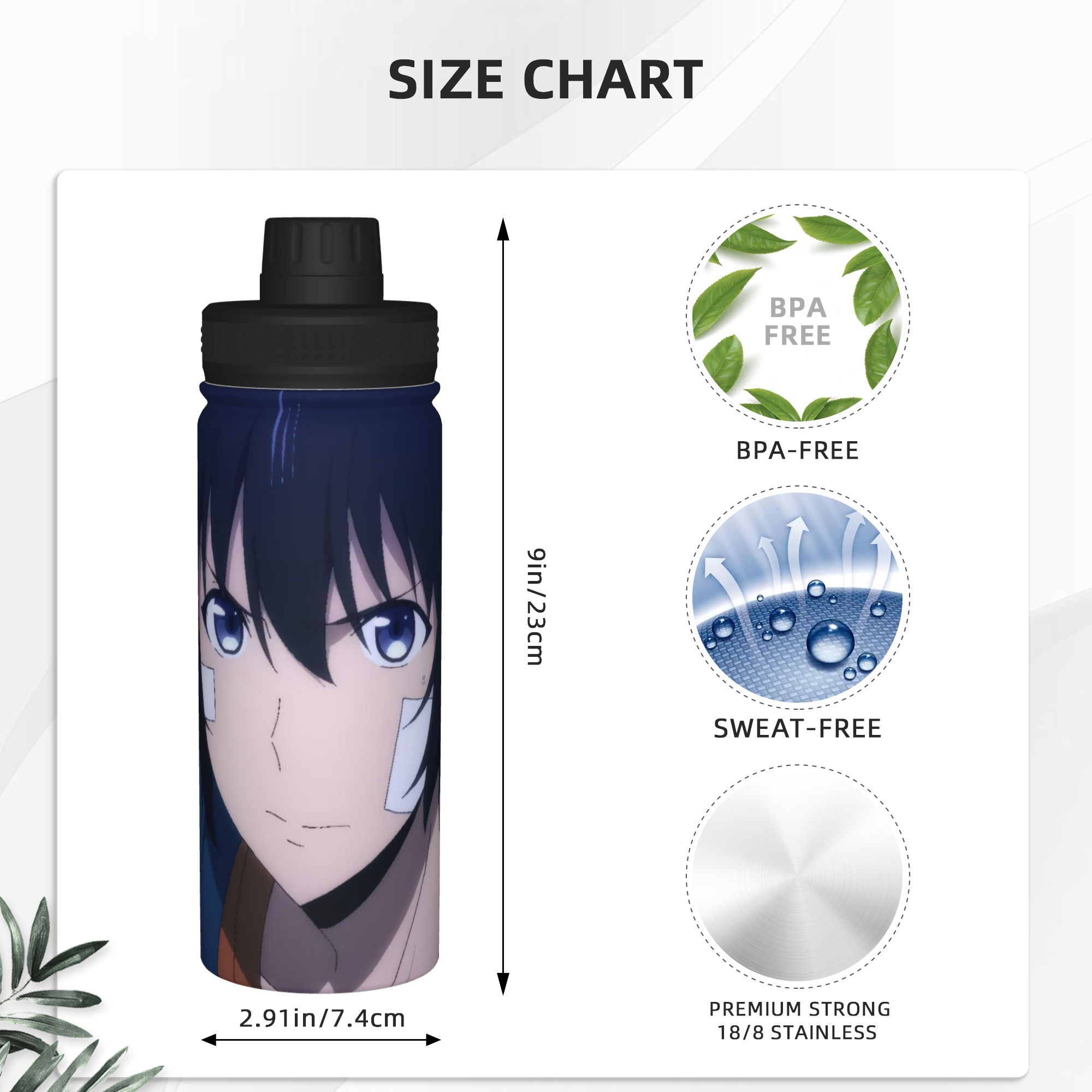Anime Solo Leveling 18OZ Sport – Sports Water Bottle Insulated Bewertung und Preis