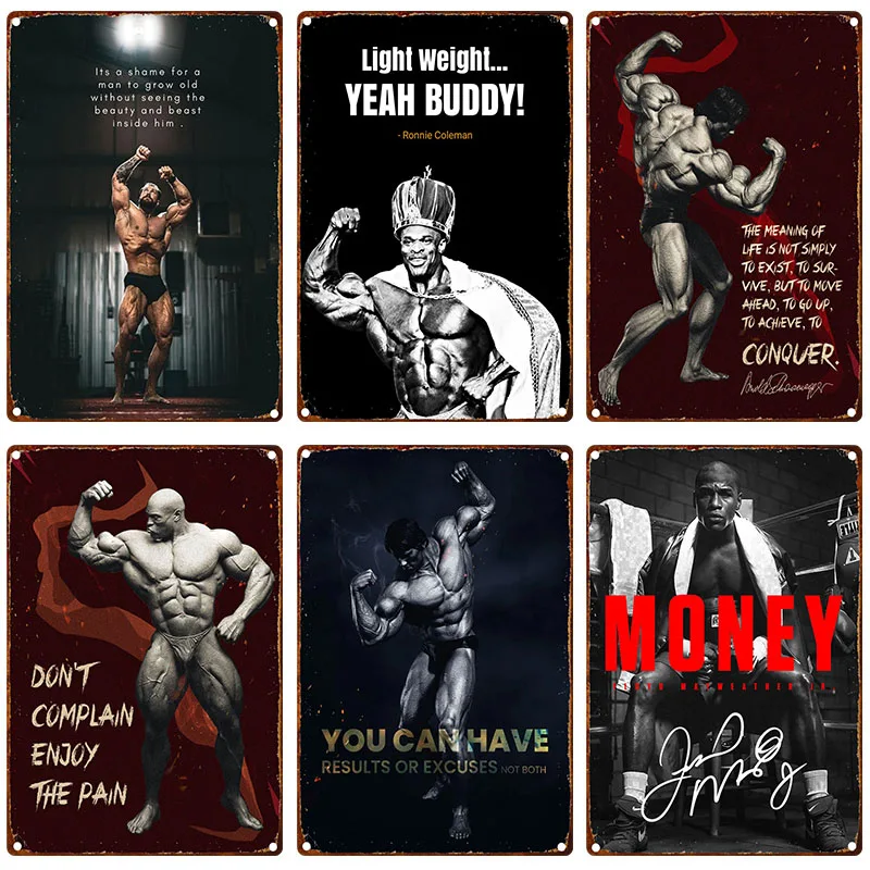 Shabby Chic Chris Bumstead Gym – Sports Equipment Poster Bewertung und Preis